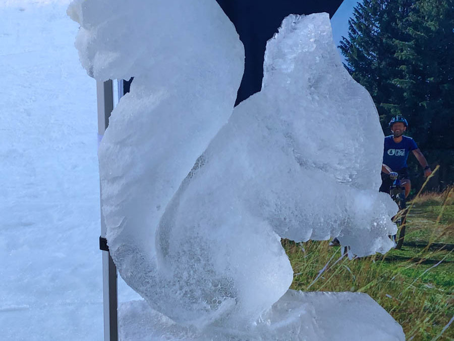 Sculpture en glace